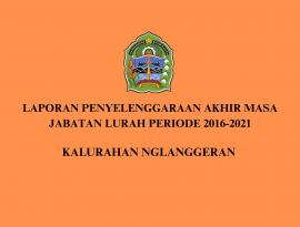 LAPORAN PENYELENGGARAAN AKHIR MASA JABATAN LURAH PERIODE 2016-2021